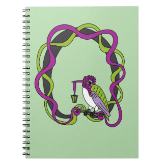 Costa’s hummingbird notebook