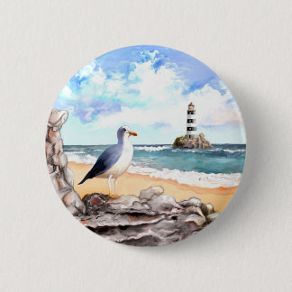 Costa sur 2 inch round button