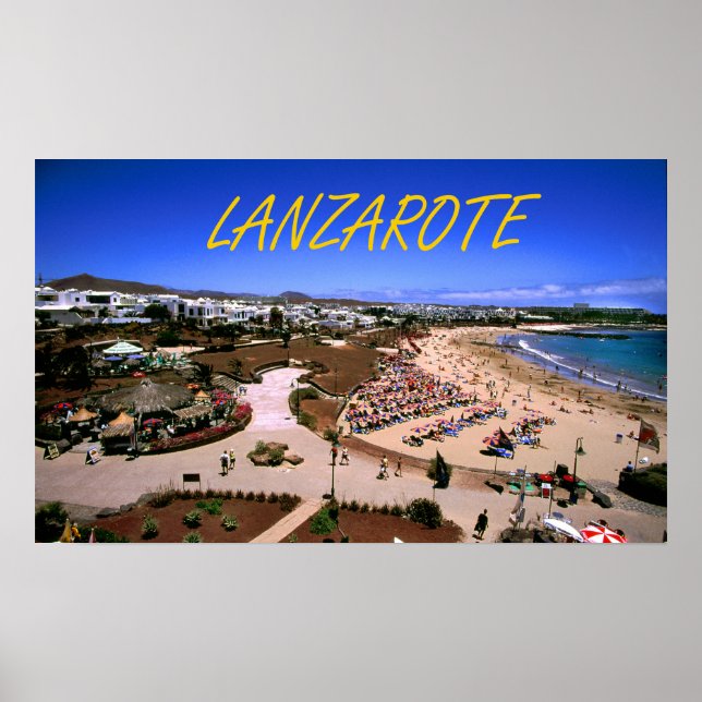 costa teguise lanzarote poster (Front)
