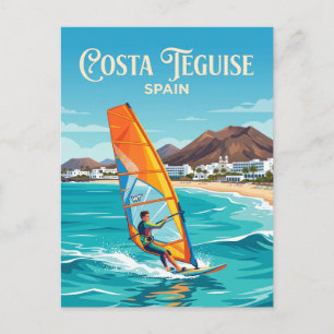 Costa Teguise Spain Postcard