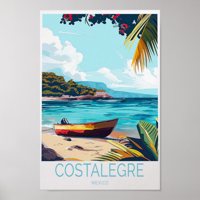 Costaleger Travel Poster (Devant)
