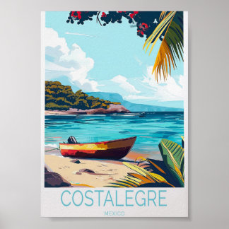 Costalegre Travel Poster