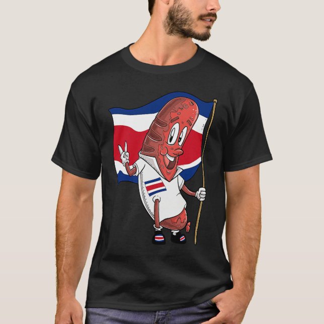 Costarican pork roast sausage T-Shirt (Front)