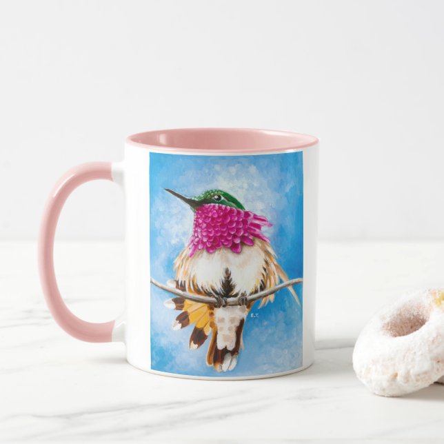 Costa's Hummingbird Mug (With Donut)