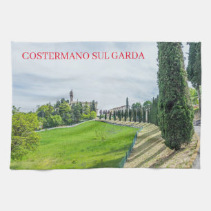 Costermano sul Garda tea towel