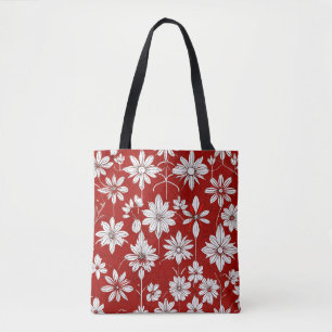 Costom wildflowers  tote bag