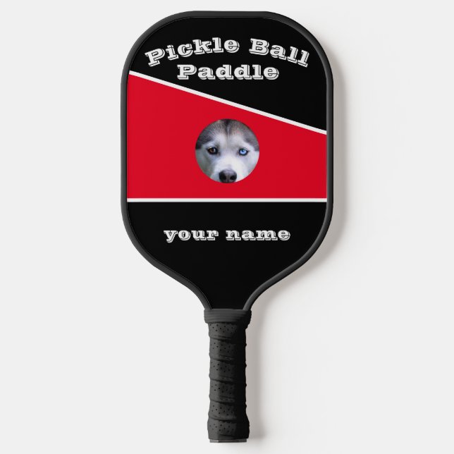 COSTOMIZE, PERSONALIZE, TEMPLATE Pickleball Paddle (Front)