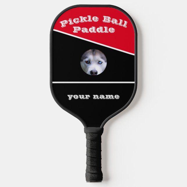 COSTOMIZE, PERSONALIZE, TEMPLATE Pickleball Paddle (Front)