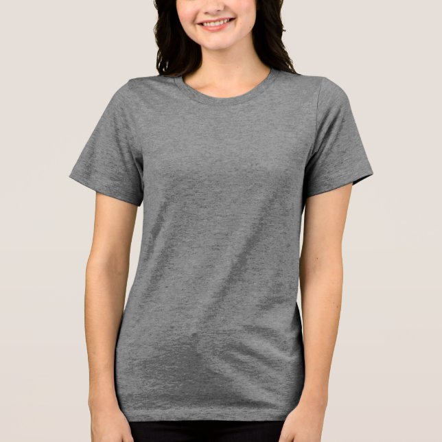costum design Tri-Blend shirt (Front)