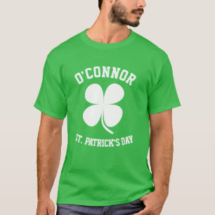 Costum Name lucky Shamrock St. Patrick's Day T-Shirt
