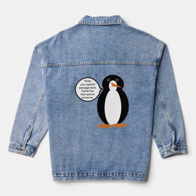 Costume d'anniversaire avec Mme Penguin Personnali (Verso)