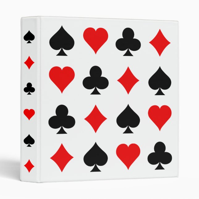 Costume de carte de poker : Vector Art : Classeurs (Devant/Côté)