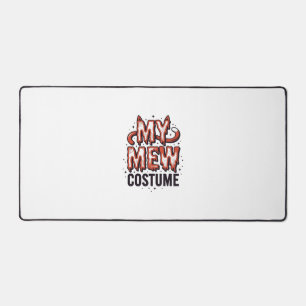 Costume de chat mignon d'Halloween Design vintage_