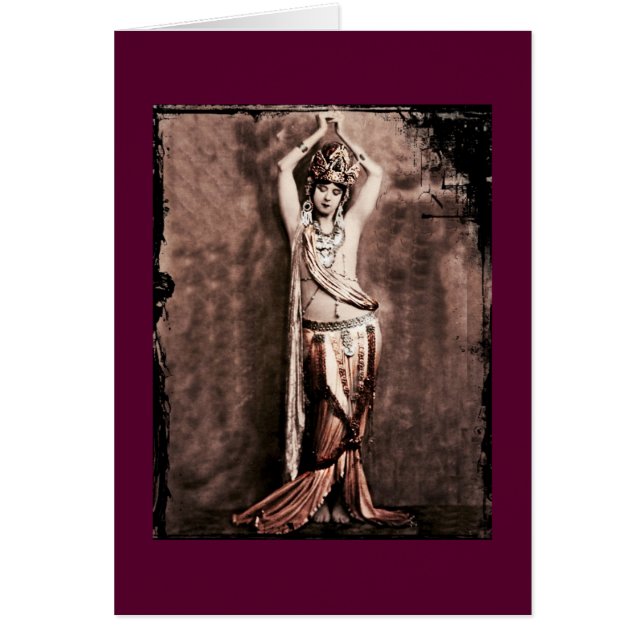 Costume de danseuse du ventre Mata Hari (Devant)