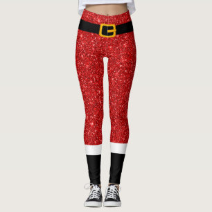 Costume de Noël Parties scintillant Leggings de No