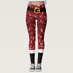 Costume de Noël Parties scintillant Leggings de No