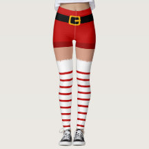 Costume de Noël Santa Claus Leggings