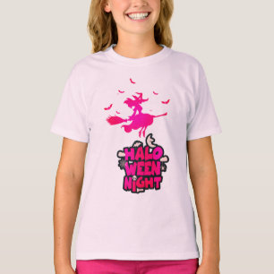 Costume de nuit d'Halloween pour filles T-shirt