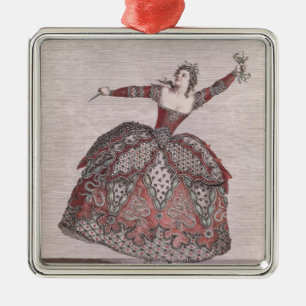 Costume design a Fury in 'Hippolyte et Aricie' Metal Ornament