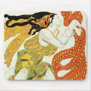 Costume design for a bacchante in 'Narcisse' Mouse Pad