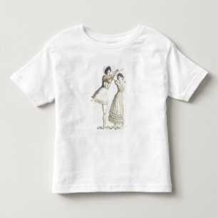 Costume design for a ballet toddler t-shirt