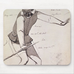 Costume design for an Acrobat Mouse Pad