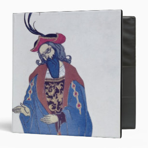 Costume design for Blue-Beard, from Sleeping Beaut Binder