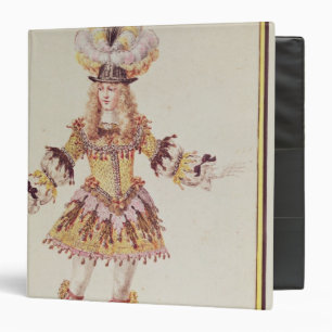 Costume design for male dancer, c.1660 binder