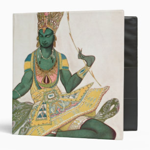 Costume design for Nijinsky as the 'Blue God' Binder