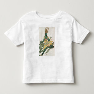 Costume design for Nijinsky as the 'Blue God' Toddler T-shirt