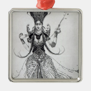 Costume design for 'The Firebird', 1910 Metal Ornament