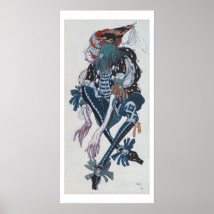 Costume design for the Pageboy of the wicked fairy Poster