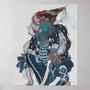 Costume design for the Pageboy of the wicked fairy Poster