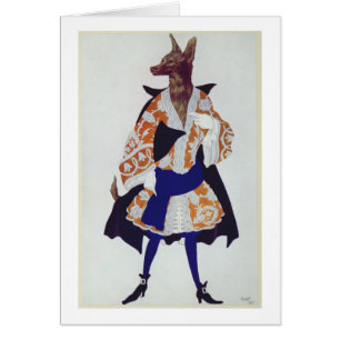 Costume design for The Wolf, from Sleeping Beauty