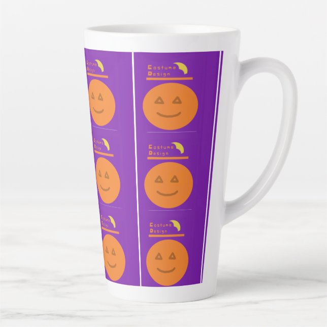 Costume Design Pumpkin Latte Mug (Right)