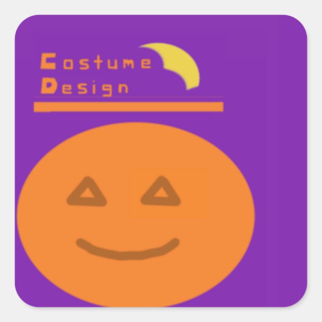 Costume Design Sticker (Front)