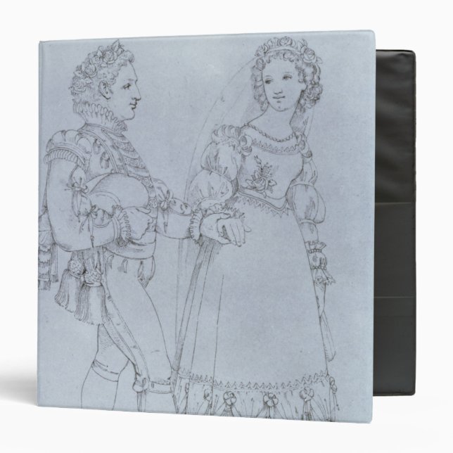 Costume designs Figaro and Susanna from opera Binder (Front/Inside)