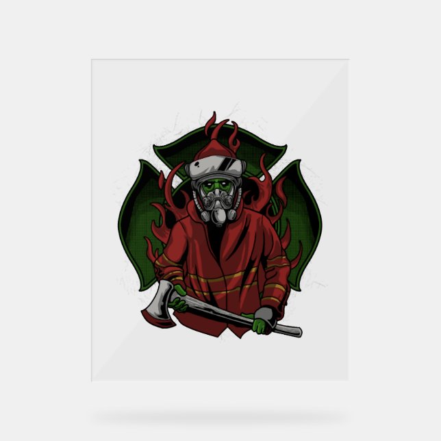 Costume d'Halloween pompier (Recto)