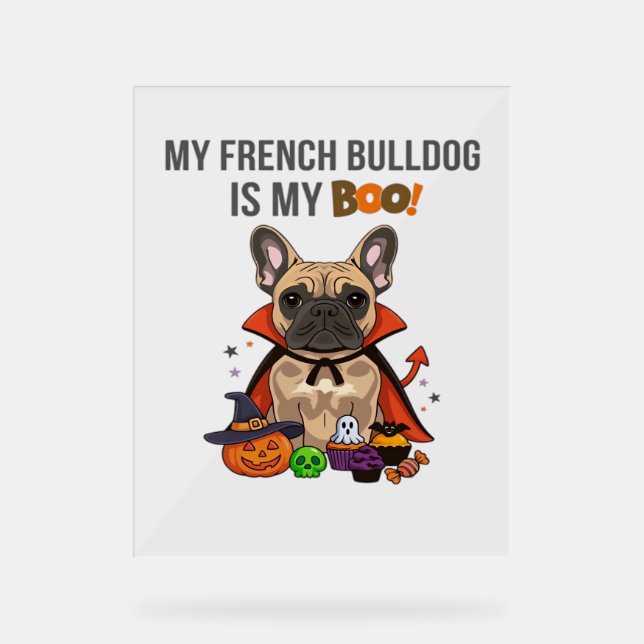 Costume d'Halloween pour chien français Mon Bulldo (Recto)