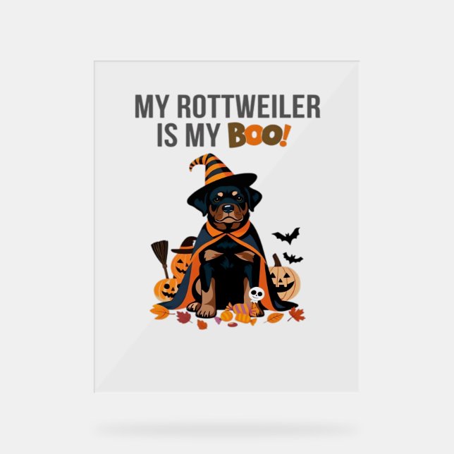 Costume d'Halloween Rottweiler Mon Rottweiler est  (Recto)