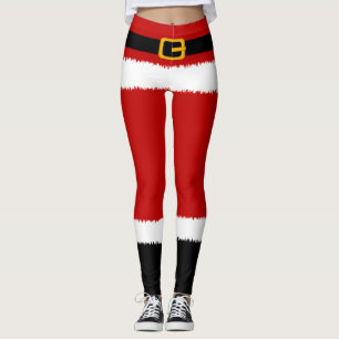 Costume du Père Noël Leggings de Noël