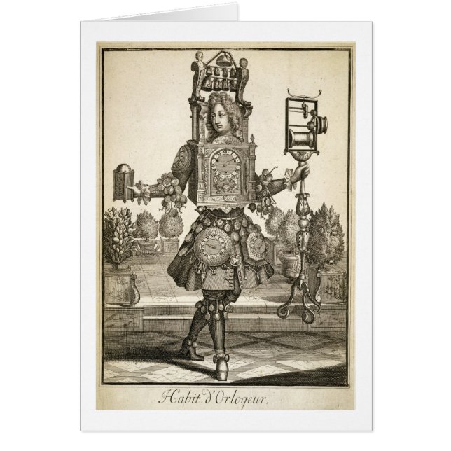 Costume for a Clock Maker, pub. by Gerard Valck (1 (Front)