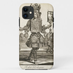 Costume for a Clock Maker, pub. by Gerard Valck (1 iPhone 11 Case