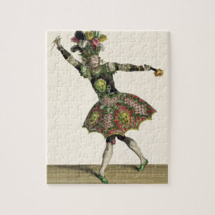 Costume for a demon in 'Armide', 'Psyche' and seve Jigsaw Puzzle