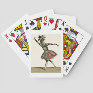 Costume for a demon in 'Armide', 'Psyche' and seve Playing Cards