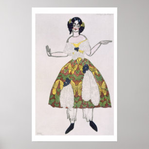 Costume for a female puppet, from La Boutique Fant Poster