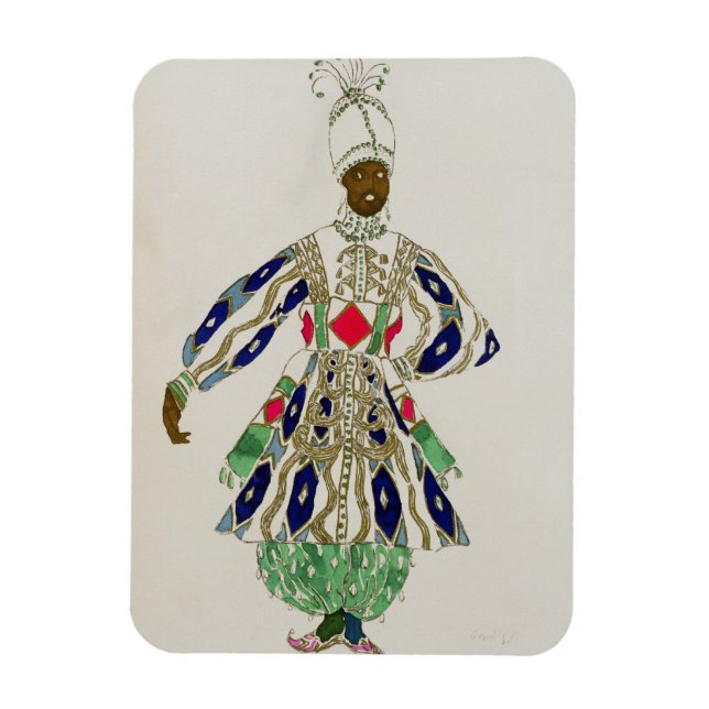 Costume for a 'negro', from Aladdin, 1916 (colour Magnet (Vertical)