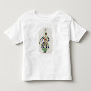 Costume for a 'negro', from Aladdin, 1916 (colour Toddler T-shirt