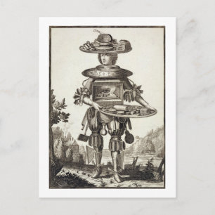 Costume for a Pastry Cook, pub. by Gerard Valck (1 Postcard