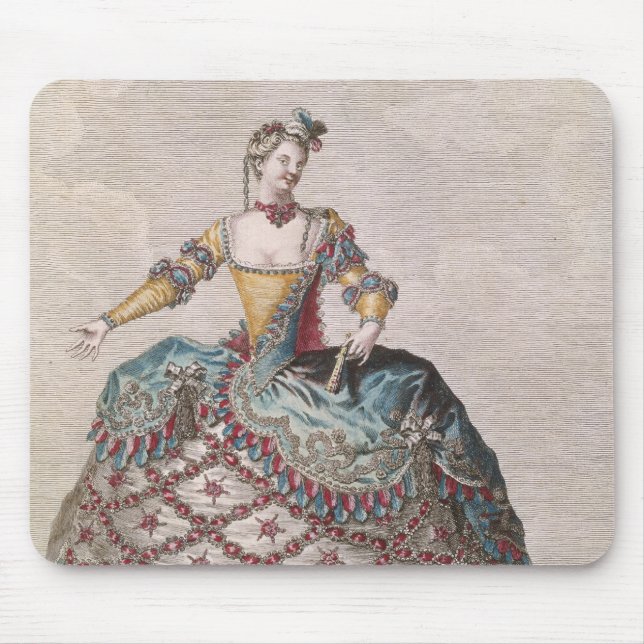 Costume for an Indian woman Mouse Pad (Front)